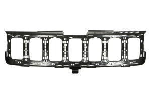 Grila radiator Mijloc negru potrivit JEEP GRAND CHEROKEE IV 3.0D-6.4 dupa 2010