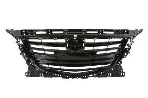 Grila radiator potrivit MAZDA 3 1.5-2.5 dupa 2013 - (negru lucios)