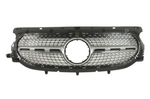 Grila radiator potrivit MERCEDES GLA II H247 dupa 2020 - (argintiu)