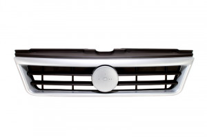 Grila radiator potrivit NISSAN MICRA IV 1.2 2010-2015 pana in 2013 - (crom/negru) - Img 2