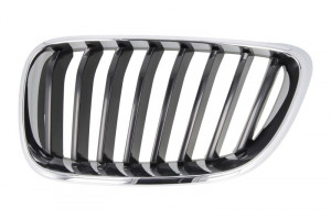 Grila radiator Stanga potrivit BMW 2 (F22, F87), 2 (F23) 1.5-3.0 2012-2021 - (crom/negru)