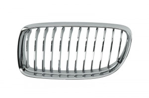 Grila radiator Stanga potrivit BMW 3 (E90), 3 (E91) 1.6-4.4 2004-2012 pana in 2012 - (crom)