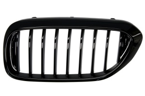 Grila radiator Stanga potrivit BMW 5 (G30, F90), 5 (G31) 1.6-4.4 dupa 2016 - (negru lucios)