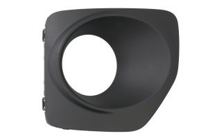 Grila ventilatie bara fata dreapta potrivit SUZUKI IGNIS III dupa 2020 - (cu orificii lampa ceata, negru)