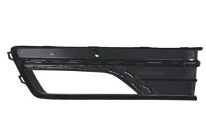 Grila ventilatie bara fata dreapta potrivit VW PASSAT B7 FL USA 2016-2019 - (cu dungă acoperită cu crom, cu orificii lampa ceata, plastic, negru/crom) - Img 2