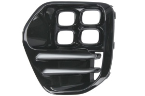 Grila ventilatie bara fata stanga potrivit KIA SPORTAGE IV QL 2015-2018 - (negru lucios/gri)