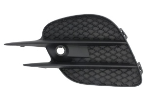Grila ventilatie bara fata stanga potrivit MERCEDES GLC X253 2015-2019 - (cu orificii senzor parcare, negru, AMG)