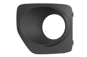 Grila ventilatie bara fata stanga potrivit SUZUKI IGNIS III dupa 2020 - (cu orificii lampa ceata, negru)