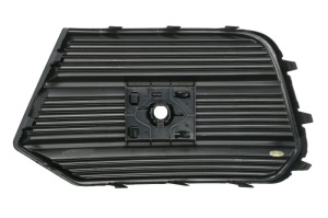 Grila ventilatie bara protectie fata dreapta (cu orificii senzor parcare, negru) potrivit AUDI Q3 8U 01.15-07.18 - Img 2