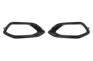 Grila ventilatie bara protectie potrivit CITROEN C4 III dupa 2020 - (2 buc. set, negru lucios)