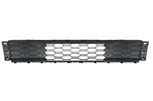 Grila ventilatie bara protectie potrivit SKODA FABIA III 2018-2021 - (mijloc, plastic, negru) - Img 2