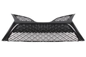 Grila ventilatie bara protectie potrivit TOYOTA CAMRY XV70 2017-2020 - (inferior, argintiu)
