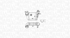 Intercooler potrivit AUDI A3; SEAT LEON; SKODA OCTAVIA I; VW BORA, BORA I, GOLF IV 1.9D 08.00-12.10 - Img 2
