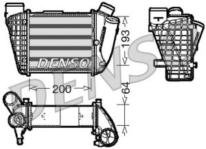 Intercooler potrivit AUDI A4 B6, A4 B7 2.5D 11.00-05.06 - Img 3