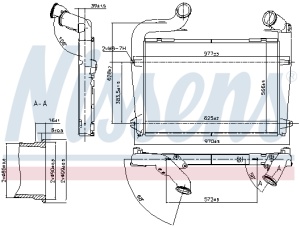 Intercooler potrivit SCANIA P I, R I, T DC09.108-OC9.G05 01.03-05.19 - Img 3