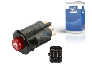 Intrerupator (numar pini 10) potrivit MERCEDES LP, NG, O 303, O 305, O 307, O 402, O 404, O 405, O 407, UNIMOG, T2/L, 1000, 60, 70, 700, 800 09.63- - Img 2