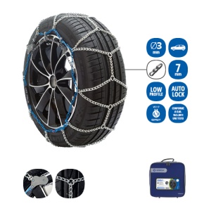 Lanturi auto zapada VERIGA, turisme, certificat O-NORM, certificat austriac. VR5117, marime: 205/70R16; 205/80R15; 215/55R18; 215/60R17; 215/65R16; 215/80R14; 225/35R20; 225/40R19; 225/60R16; 225/70 - Img 3