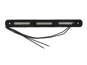 Lumina delimitare stanga/dreapta, forma: dreptunghiular, rosu, LED, inaltime 20mm; latime 237mm; adancime 10,4mm 12/24V - Img 2