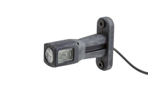 Lumina delimitare stanga/dreapta, portocaliu/rosu/alb, LED lungime cablu 500mm, pe brațul mediu-lung, 12/24V (conector: EASYCONN, IP6K9K) potrivit SCANIA; SOLARIS - Img 1