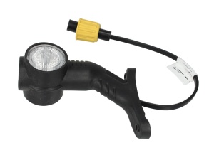Lumina delimitare stanga; SUPERPOINT III, portocaliu/rosu/alb, LED lungime cablu 250mm, 24V (conector: ASS2, SUPERPOINT III) - Img 1