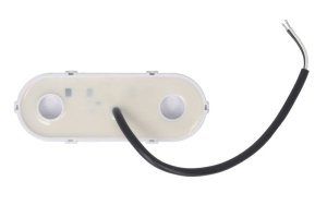 Lumini clarificare stanga/dreapta, alb, LED, inaltime 49mm; latime 124mm; adancime 20mm, în relief, lungime cablu 220mm, cu cuier, 12/24V (tip: neon) potrivit ADR - Img 2