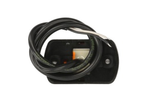Lumini clarificare stanga/dreapta, rosu, LED, inaltime 42mm; latime 71mm; adancime 25mm, suprafata, lungime cablu 500mm, 12/24V (cu reflector) - Img 3