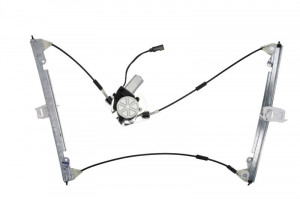 Macara geam Fata Stanga potrivit FORD FIESTA, FIESTA V 2001-2010 - (electric, cu motor, numar de usi: 3)