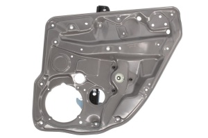 Macara geam Spate Dreapta (electric, fara motoras, cu un panou) potrivit VW BORA, BORA I, GOLF IV 08.97-12.13 - Img 2