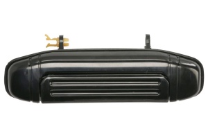 Maner exterior usa fata potrivit Mitsubishi PAJERO II 1990-1995 - negru neted