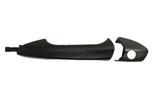 Maner fata stanga potrivit MERCEDES E-KLASA W212 2009-2016 - (exterior, cu orificiu de blocare, negru grunduit)