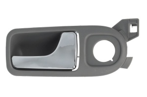 Maner usa Dreapta Fata potrivit SEAT AROSA; VW LUPO 1997-2005 - (interior; crom/gri)