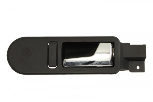 Maner usa Fata Dreapta interior, crom/negru potrivit VW NEW BEETLE 1.4-3.2 1998-2010 - Img 1