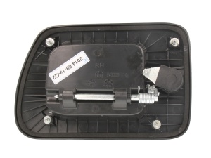 Maner usa Fata Dreapta potrivit IVECO DAILY II, DAILY III, DAILY IV, DAILY V, EUROCARGO I-III, EUROTECH MH, EUROTECH MP 10.3D-Electric dupa 1989 - (cu cheie, extern, cu incuietoare, negru)