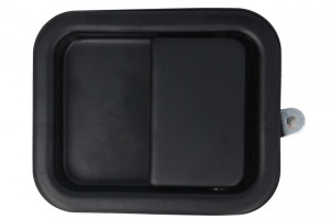 Maner usa fata dreapta potrivit JEEP WRANGLER III JK 2006-2017 - (exterior, negru smooth)