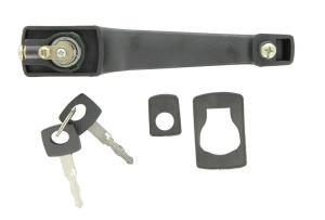 Maner usa Fata Dreapta/Stanga (cu cheie, extern, cu incuietoare, negru) potrivit MERCEDES T1 (601), T1 (601, 611), T1 (602), T1 (B601), T1 (B602), T1/TN 2.3-3.0D 04.77-02.96 - Img 2