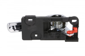 Maner usa fata stanga potrivit ALFA ROMEO 147 2000-2010 - interior, negru/crom - Img 2