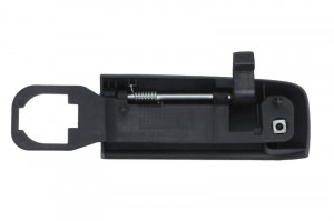 Maner usa Fata Stanga potrivit FIAT IDEA 1.2-1.9D dupa 2003 - (extern, cu orificiu pentru incuietoare, negru/grunduit) - Img 2