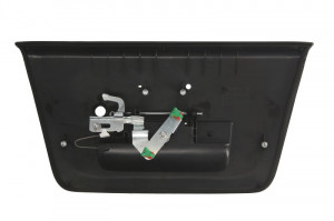 Maner usa Spate potrivit NISSAN NAVARA, NP300, NP300 NAVARA 2.5D/3.0D/4.0 dupa 2004 - (extern, cu orificiu pentru incuietoare, textura neagra) - Img 2