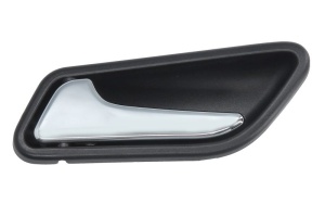 Maner usa spate stanga potrivit MERCEDES A-KLASA W169, B-KLASA W245 2004-2012 - (interior, negru/crom)