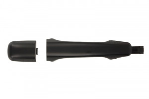 Maner usa Stanga/Dreapta Fata potrivit VOLVO C30, S40 II, S80 II, V50, V70 III, XC60 I, XC70 II 2004-2017 - (exterior; textura neagra)