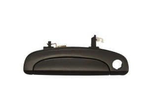 Maner usa Stanga Fata potrivit HYUNDAI GETZ 2002-2009 - (exterior, cu gaura pentru incuietoare; negru)