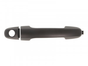 Maner usa Stanga Fata potrivit HYUNDAI i20 I PB 2008-2015 - (exterior, cu gaura pentru incuietoare; negru/grund)