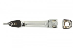 Maner usa Stanga Fata potrivit LANCIA DELTA III 2006-2014 - (exterior; crom) - Img 2