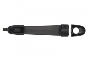 Maner usa Stanga Fata potrivit MERCEDES A-CLASS W168 1997-2004 - (exterior, cu gaura pentru incuietoare; negru) - Img 2