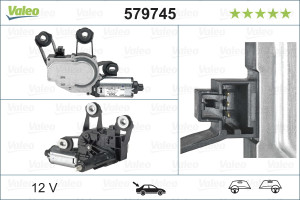 Motoras stergator Spate potrivit LAND ROVER FREELANDER 2 10.06-10.14 - Img 3