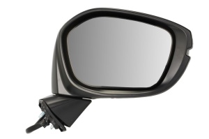 Oglinda dreapta potrivit HONDA CIVIC XI dupa 2021 - (electric, convex, cu încălzire, asistent pentru schimbarea benzii, acoperit sub acoperire, pliabil electric, cu indicator)