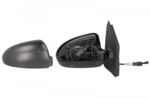 Oglinda dreapta potrivit SMART FORTWO 2007-2014 - mecanica , crom - Img 2