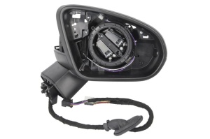Oglinda exterioara dreapta potrivita Mercedes-Benz CLA C118 2019-2025 - fara dispersor, asistenta la schimbarea benzii, 8+5 pini