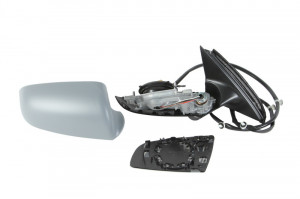 Oglinda laterala Dreapta (electric, convexa, incalzita, capac) potrivit AUDI A4 B6, A4 B7 - Img 1