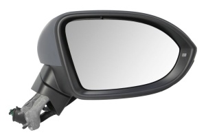 Oglinda laterala Dreapta electric, convexa, incalzita, crom, captuseala potrivit VW GOLF 8, PASSAT ALLTRACK B8, PASSAT B7, PASSAT B8